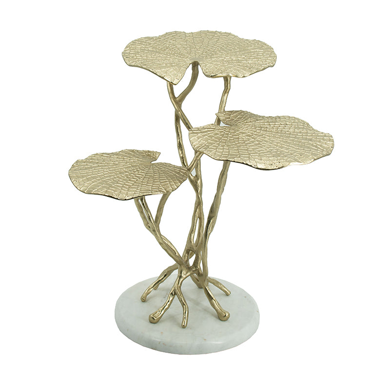 AB - THREE TIER LILYPAD SIDE TABLE