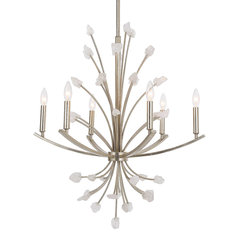 UT- JULIETTE 6 LT CHANDELIER