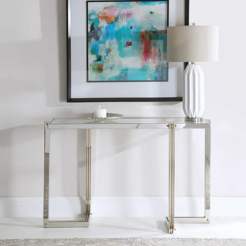 UT -  LOCKE CONSOLE TABLE UTTERMOST