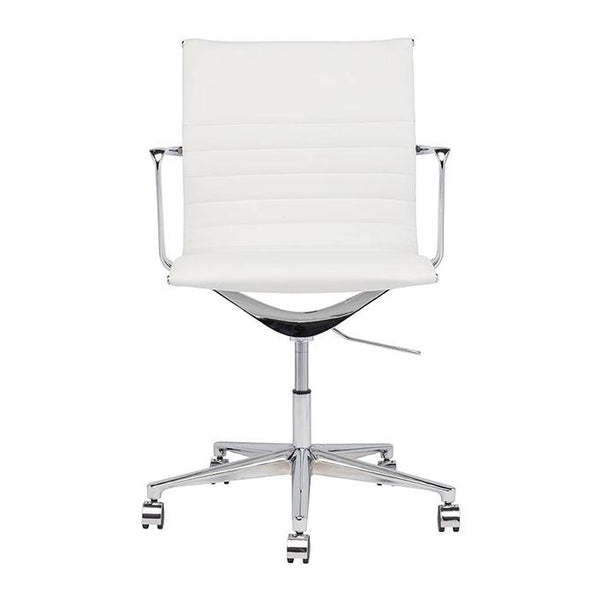 NV - ANTONIO WHITE OFFICE CHAIR