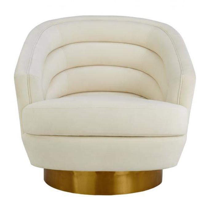 TV - CANYON CREAM  SWIVEL CHAIR