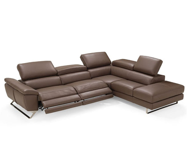 BL - NATALIA ITALIAN LEATHER SECTIONAL