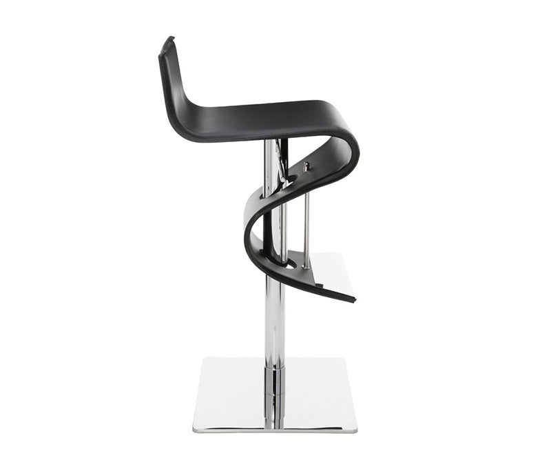 NV - PORTLAND ADJUSTABLE BLACK COUNTER STOOL