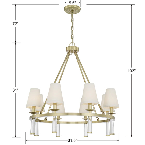 CW  - BAXTER CHANDELIER