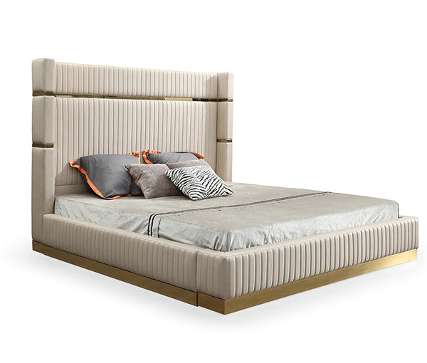 VG - STERLING MODERN BEIGE BED