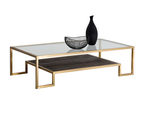 SP  - CARVER RECTANGULAR COFFEE TABLE