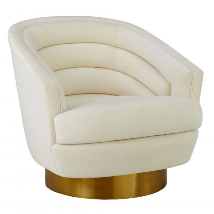 TV - CANYON CREAM  SWIVEL CHAIR