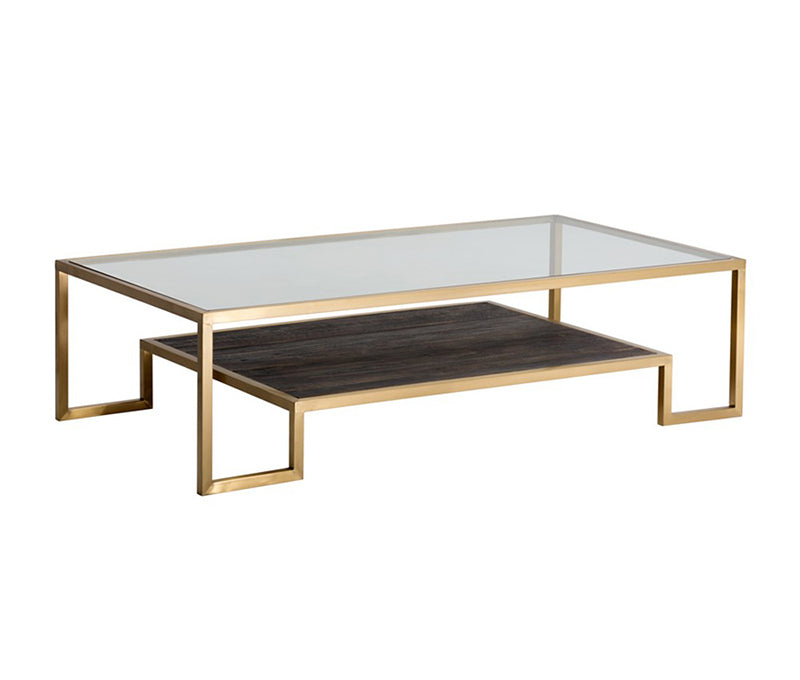 SP  - CARVER RECTANGULAR COFFEE TABLE