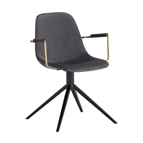 SP -  CASSIUS SWIVEL DINING ARMCHAIR