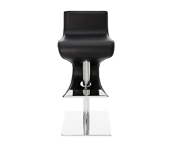 NV - PORTLAND ADJUSTABLE BLACK COUNTER STOOL