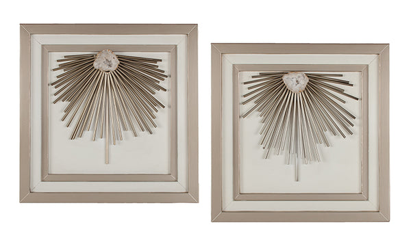 AM - SET OF 2 WALL DECOR