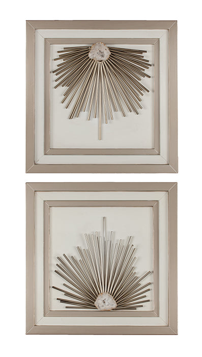 AM - SET OF 2 WALL DECOR