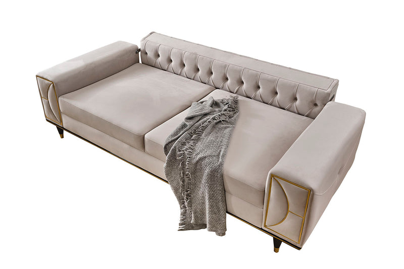 LX - Stella Cream Sofa