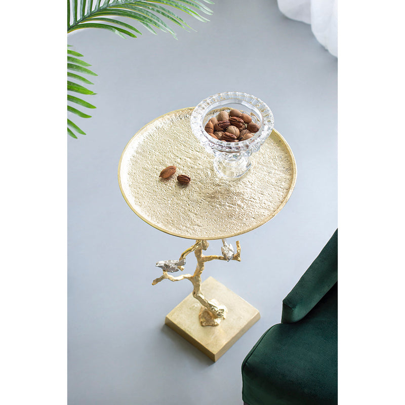 AB - BIRDS SIDE TABLE GOLD