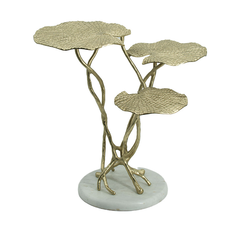 AB - THREE TIER LILYPAD SIDE TABLE