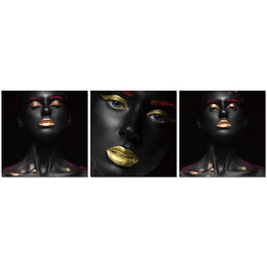 BL - METALLIC MAKEUP PAINTING