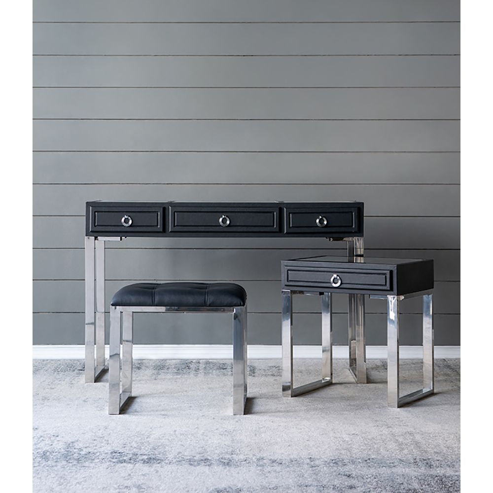 AB - S/3 CONSOLE TABLE AND STOOLS