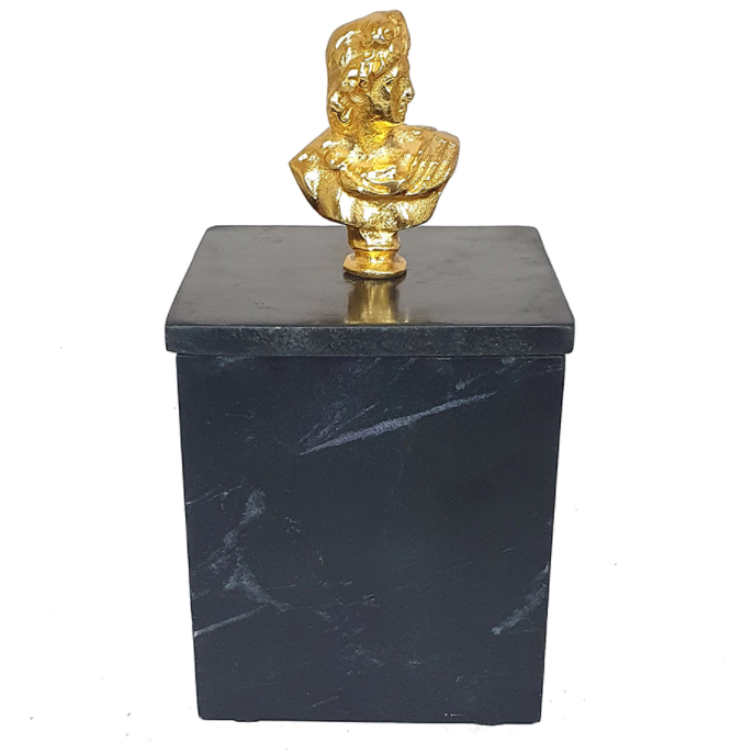 AB - BLACK MARBLE BOX