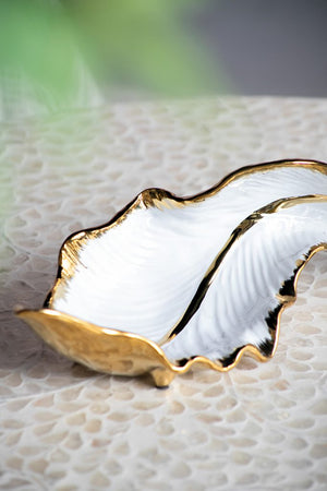 AB - CERAMIC TABLE LEAF
