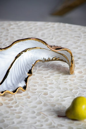 AB - CERAMIC TABLE LEAF