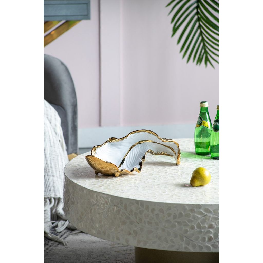 AB - CERAMIC TABLE LEAF