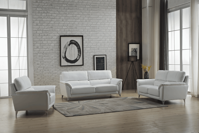 EF - 406 WHITE SOFA SET