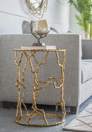 AB - BAMBOO SIDE TABLE