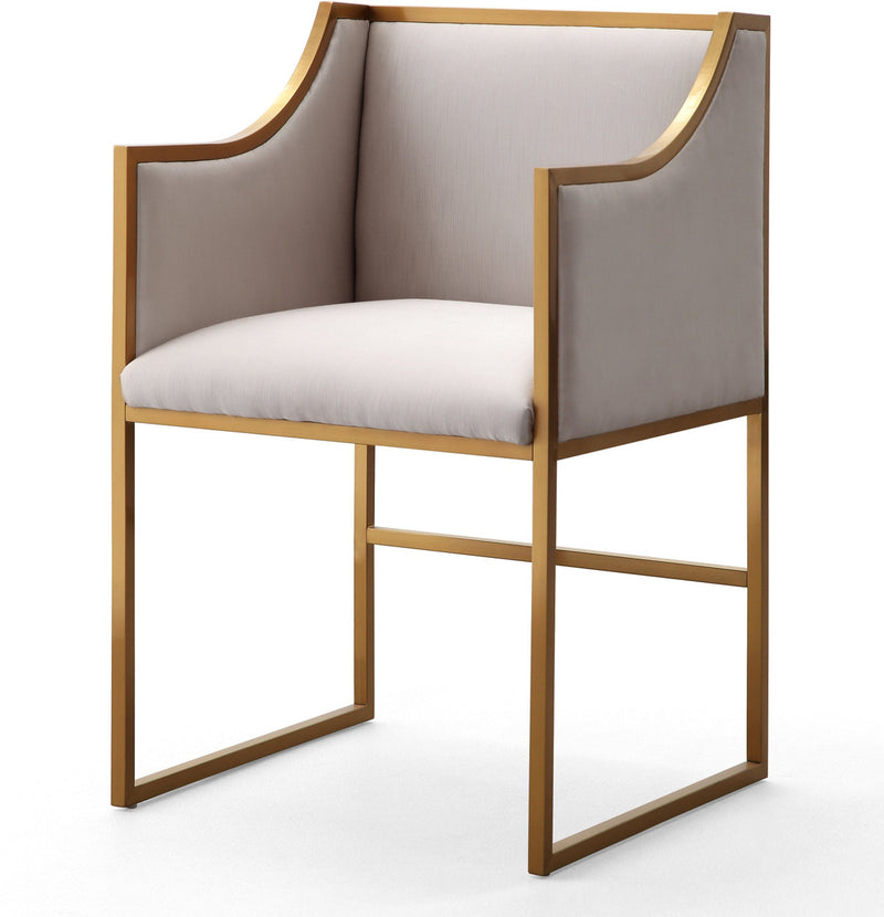 TV - ATARA VELVET GOLD DINING CHAIR