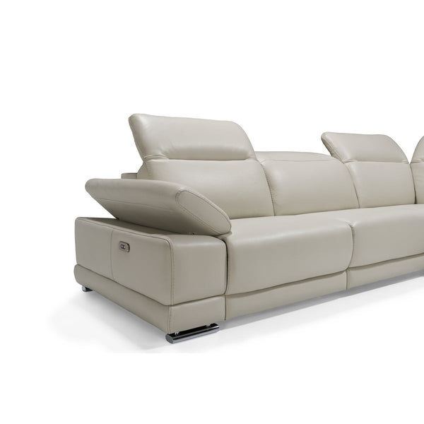 BL - ESCAPE LEATHER RECLINER SECTIONAL WITH CHAISE