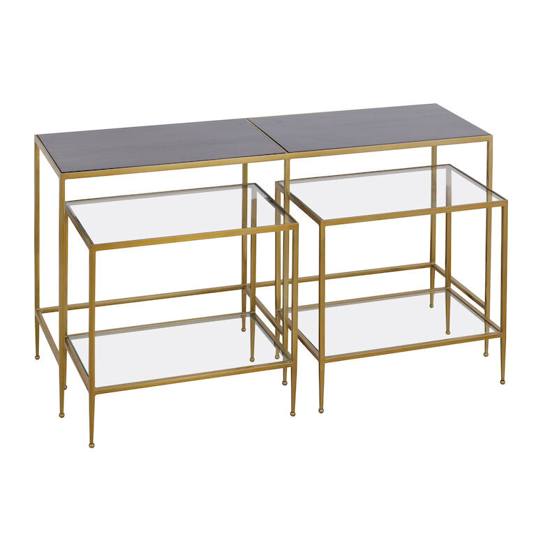 EK -  CARRICK NESTING CONSOLE TABLE - SET OF 3